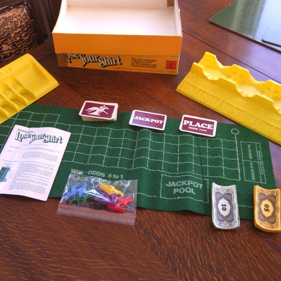 Lose Your Shirt vintage Waddingtons Games 1976 horse racing board game family - Picture 4 of 16
